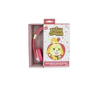 OTL Technologies Casque Audio Filaire Animal Crossing Isabelle Rose
