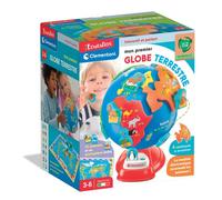 Clementoni - Premier globe interactif - Animaux et continents - Fabriqué en Italie - Plastique recyclé