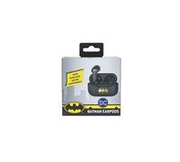 OTL Technologies Écouteurs TWS DC0857 Batman Bluetooth 5.0 Sans fil avec boîtier de chargement