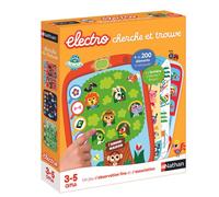 Nathan Jeu électronique Electro Cherche et Trouve – Tactile, 10 fiches – Dès 3 ans
