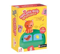 Nathan Jeu éducatif électronique Mon p'tit quiz animaux – Parle et corrige tout seul