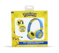 Casque audio sans fil avec bluetooth Pokémon Pikachu pour enfant OTL Technologies