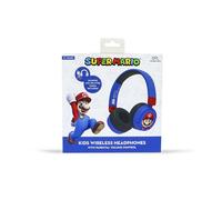 OTL Technologies SM1001 Super Mario Casque sans Fil pour Enfant Bleu