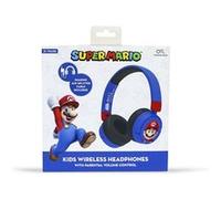 OTL Technologies SM1001 Super Mario Casque sans Fil pour Enfant Bleu
