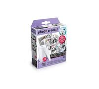Photo Creator Appareil Photo Instantané - Recharge Avec 10 Rouleaux Et 2 Planches De Stickers