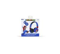 OTL Technologies SM1001 Super Mario Casque sans Fil pour Enfant Bleu