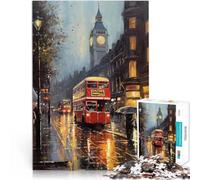 Jeu éducatif Familial La Majesté de Londres Puzzle pour Adolescents 2000 pièces 70x100cm Excellent Cadeau pour Les Jeux Convient aux Personnes de Plus de 14 Ans