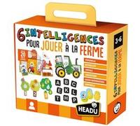 Jeu éducatif Headu 6 intelligences pour jouer à la ferme Multicolore G