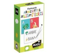 Jeu éducatif Headu Flashcards Ardoisettes Je Lis et J'écris Multicolore G