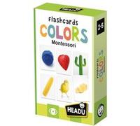 Jeu éducatif Headu Flashcards Colors Montessori Multicolore G