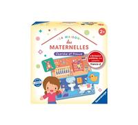 Ravensburger - Jeu Éducatif - Cherche et Trouve - La Maison des Maternelles - Un Premier Jeu éducatif mêlant Observation et Association - À partir de 2 Ans - 23021