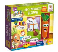 Jeu éducatif - LISCIANI - CAROTINA ABC ET PREMIERS MOTS - Alphabet - Mots simples - Puzzle drôle