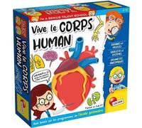 Jeu éducatif - LISCIANI - Vive le Corps Humain - Découverte du corps - Quiz et parcours - Multiniveaux ludiques
