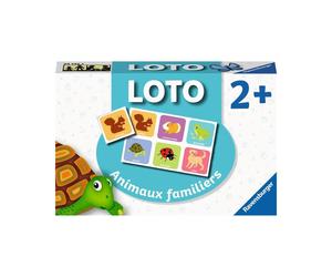 Jeu éducatif Loto des Animaux pour enfants avec illustrations captivantes
