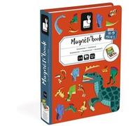 Janod Magnetibook Dinosaurus puzzle magnétique 3 y+ 1 pcs