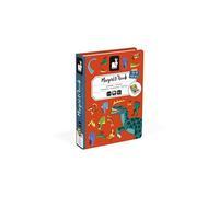 Janod Magnetibook Dinosaurus puzzle magnétique 3 y+ 1 pcs