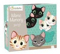 Avenue Mandarine – Jeu de mémoire Mémory Chats et expressions – Multicolore – Dès 3 ans
