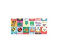 Jeu éducatif Memory Imagier en bois pour enfants