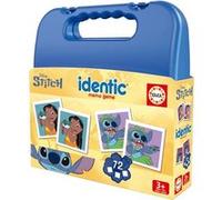 Identic Stitch - Jeu de mémoire - EDUCA - 72 cartes, développe mémoire et attention - Dès 3 ans