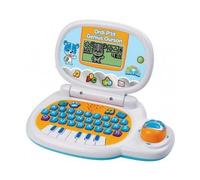 Jeu educatif : Mon 1er Ordinateur Bleu : p'tit Ourson - garçon - Set Jeu electronique Enfant et Carte Tigre