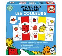 Jeu éducatif Monsieur et Madame : Apprenez les couleurs en vous amusant