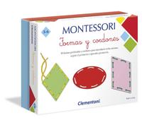 Jeu Éducatif Montessori Formes Et Lacets Clementoni 55293