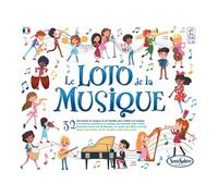 Sentosphère - Jeu de société - Loto de la Musique 1012 - 32 instruments - Multilingue