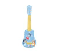 Lexibook Jeu éducatif musical Ma première guitare Bluey en bois 6 cordes nylon 53 cm Bleu