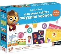 Jeu éducatif - NATHAN - La Petite Ecole - Mon Grand Coffret Moyenne Section