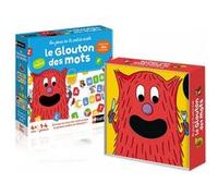 Nathan Jeu éducatif Le glouton des mots Multicolore E