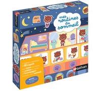 Jeu éducatif Nathan Mes routines du sommeil Multicolore