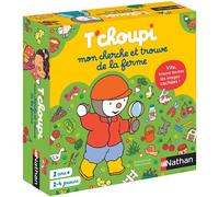 Jeu éducatif Nathan T'Choupi Mon cherche et trouve de la ferme
