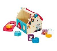 Jeu éducatif - OKOÏA - La maison des formes - Mixte - A partir de 12 mois - 8 formes en bois