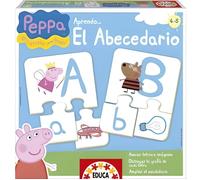 Educa - Puzzle éducatif Peppa Pig pour Apprendre l’Alphabet (réf. 15652 - Espagnol)