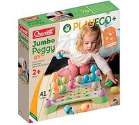 Quercetti Playeco Jumbo Peggy Evo 41 Pieces Multicolore