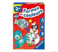 Jeu éducatif - RAVENSBURGER - Formes et couleurs - Dès 2 ans - 4 planches recto-verso - 20 jetons multicolores