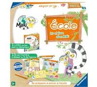 Ravensburger - Maki ne Veut Pas Aller à l'école - L'Ecole - Premier Jeu de société pour Enfants - Enfant et Parents - à partir de 3 Ans - Mixte - 22356 - Version française