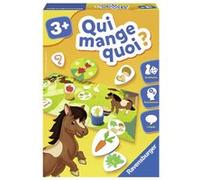 Ravensburger – Jeu éducatif Qui Mange Quoi ? – Découverte des animaux – 1-4 joueurs – 3+