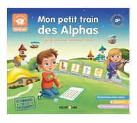 Jeu éducatif - RECREALIRE - Mon Petit Train des Alphas - Apprentissage lecture - 60 mots - 3 à 5 ans