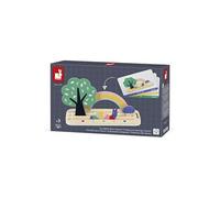 Jeu Pédagogique Se Reperer, Le Jardin Multicolore TU