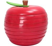 Small Foot Design Jeu éducatif Logisteck Pomme 11915 – Jeu à enficher, chenilles colorées, dès 3 ans