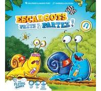 Escargots, prêts ? Partez ! - Jeu de Société Enfant | Course Rigolote dès 5 Ans | 2 à 5 Joueurs | 15 Min | Escargots très mignong en Bois - Éditeur The Flying Games
