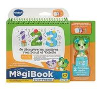 Jeu éducatif MagiBook Story'Friends Je découvre les nombres avec Scout et Violette + Figurine personnage