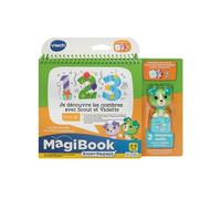 Jeu éducatif Vtech MagiBook Story'Friends Je découvre les nombres avec Scout et Violette + Figurine personnage