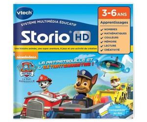Jeu éducatif VTech Storio HD Pat' Patrouille - Cartouche niveau 1 1-6 ans Bleu