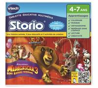 Vtech - 230905 - Storio 2 et générations suivantes - Jeu éducatif - Madagascar 3