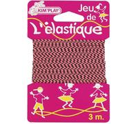Jeu Élastique - KIM PLAY - 3m - Rose - Mixte - Dès 3 Ans