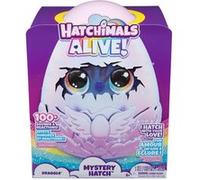 Hatchimals Alive Draggle Éclosion Secrète Peluches et Animaux interactifs Oeuf Surprise À Faire Éclore, Lumières Et Brume Plus 100 Sons Et Réactions Jouet Enfant 5 Ans et Plus - Modèle Aléatoire