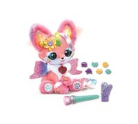 VTech - Lili Beauty Coiffure et Maquillage Magiques - Animal Interactif à Coiffer et Maquiller - Compagnon Fantastique Animé Qui Parle et Chante - Cadeau Enfant Dès 4 Ans - Contenu en Français