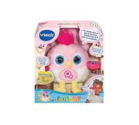VTech - LoLibirds Rose, Peluche Interactive Oiseau à Poser sur l'Épaule, Yeux Lumineux Multicolores, Compagnon Câlin Qui Répète et Change la Voix, Cadeau Enfant de 4 Ans à 10 Ans - Contenu en Français